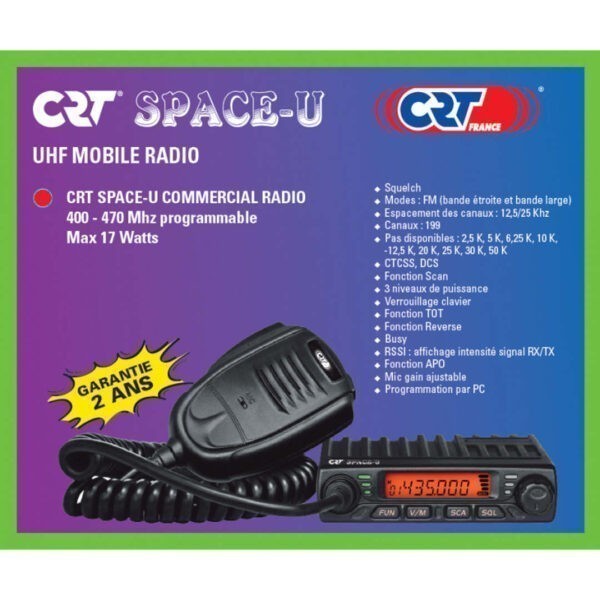 CRT Space-U UHF-Mobilfunkgerät – Bild 6