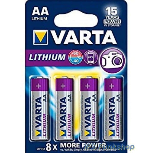Lithium 1,5V Batterien AA