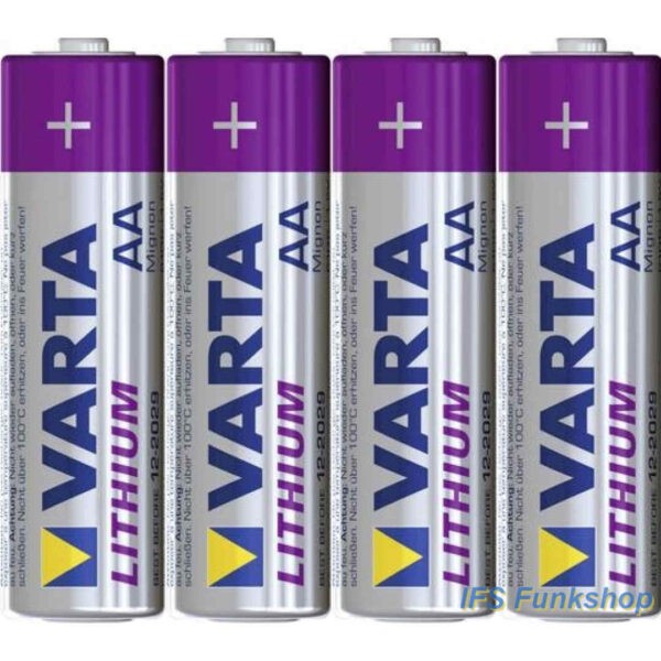 Lithium 1,5V Batterien AA – Bild 2
