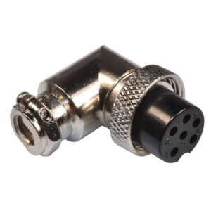 Mikrofon Winkelstecker 6-Pol.