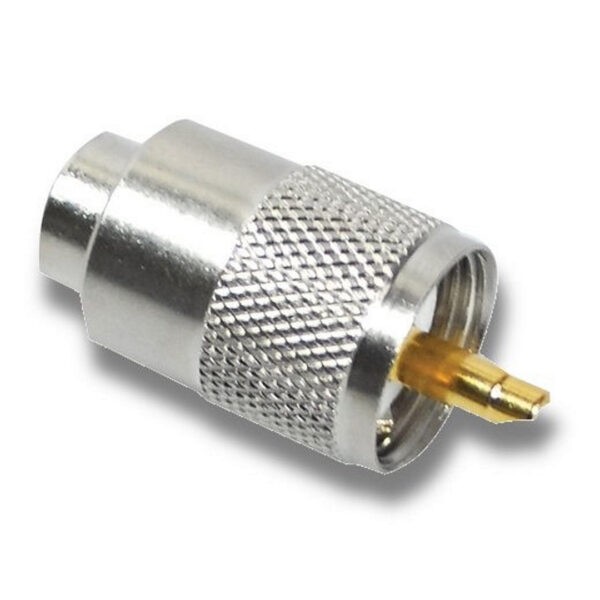 PL / 259 6mm lang, Gold Pin