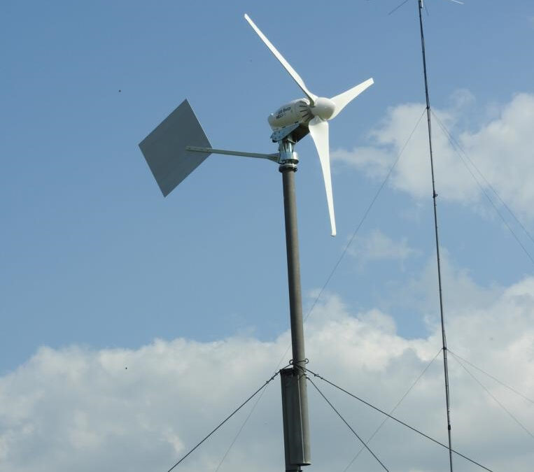 Neuer Windgenerator