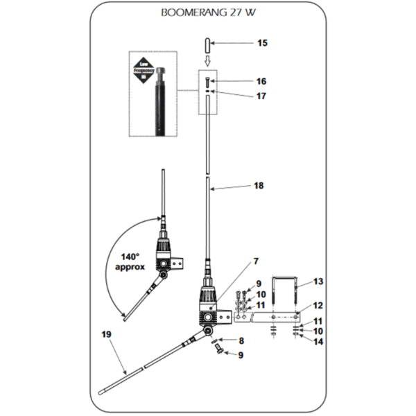 boomerang 27w sirio 2