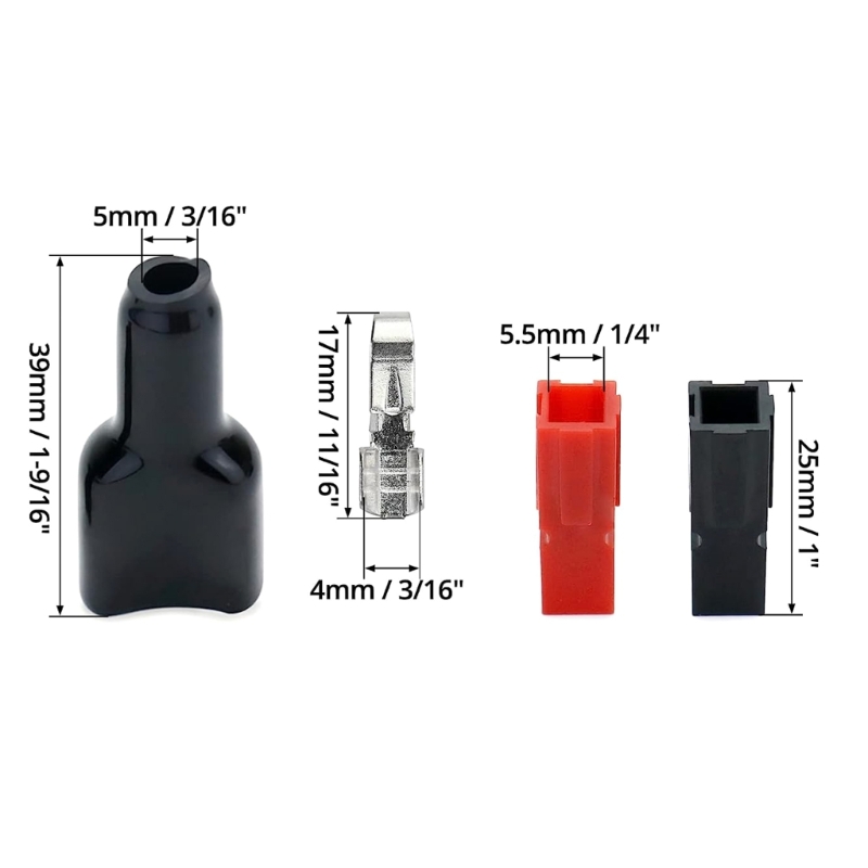 POWERPOLE® STECKER 45A - 10 Paar 5 POWERPOLE® STECKER 45A - 10 Paar – Bild 5