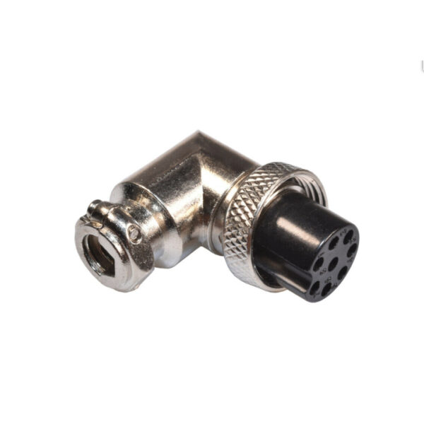 Mikrofonstecker 8-Pol. Winkel