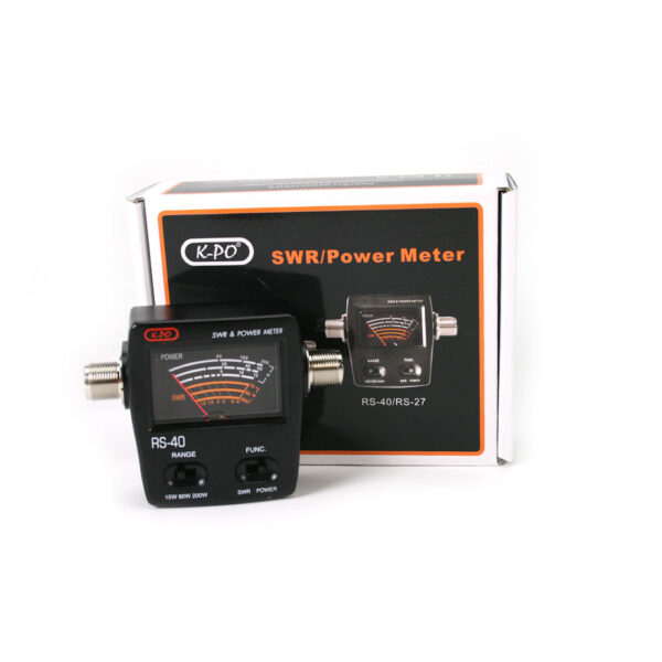 KPO RS-40  SWR und Wattmeter