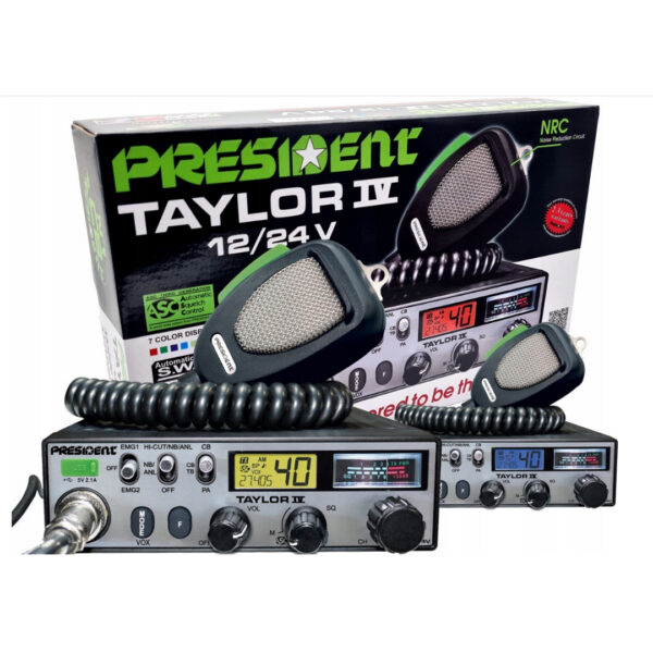 President Taylor IV 12/24V mit DIGI-Mike NRC