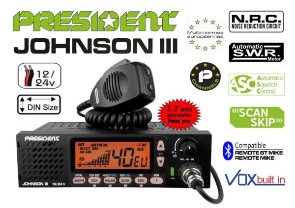 President Johnson III Vox 12/24 Volt