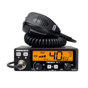 President Teddy II+ AM/FM ASC CB-Multinormgerät jetzt mit 12/24V