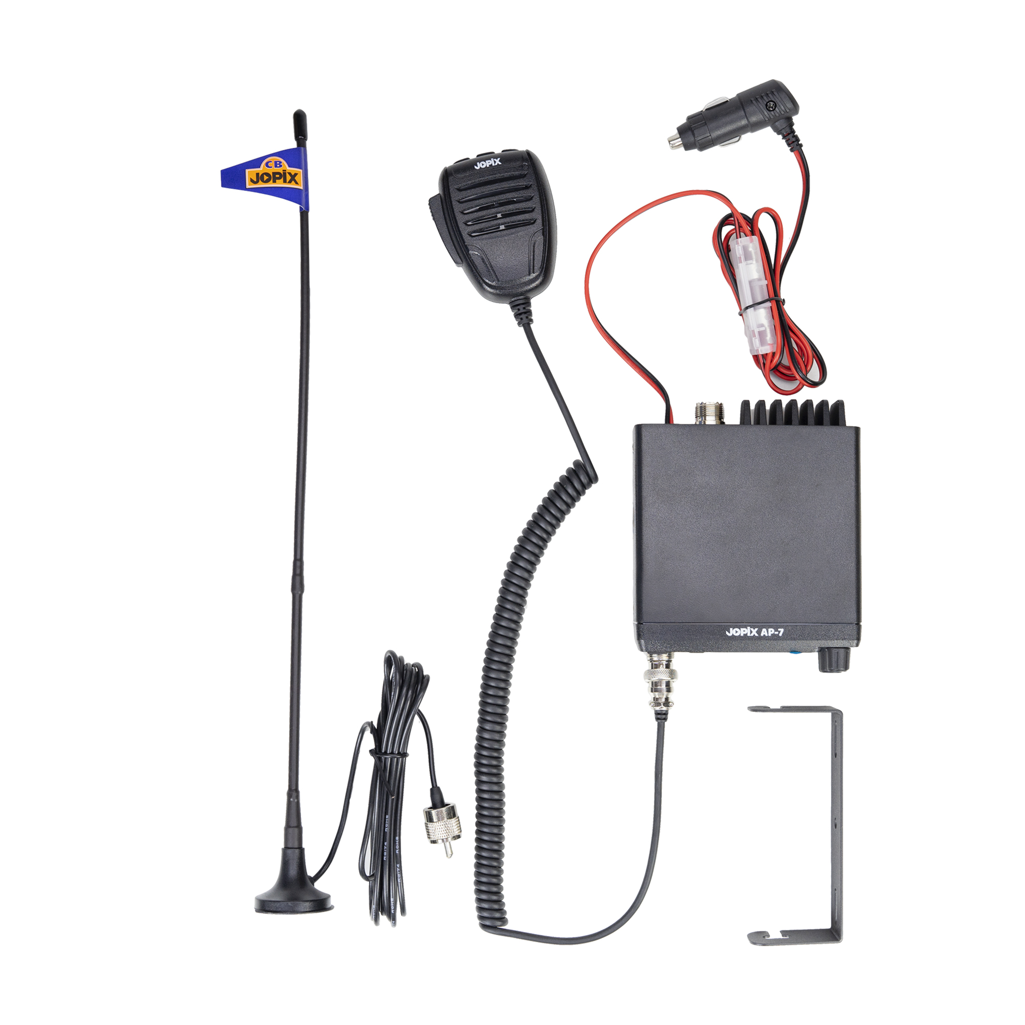 JOPIX AP-7 CB-Funkgerät 12/24V + Magnetantenne 8 JOPIX AP-7 CB-Funkgerät 12/24V + Magnetantenne – Bild 8