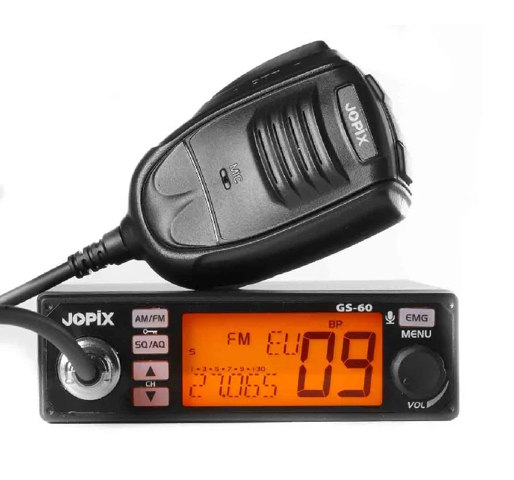 Jopix GS-60 CB-Mobilfunkgerät 12/24 Volt, Mikrofonverstärkung 1 Jopix GS-60 CB-Mobilfunkgerät 12/24 Volt, Mikrofonverstärkung