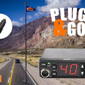 Amateurfunk, CB-Funk, PMR-Funk, erneuerbare Energie 4 JOPIX AP-7 CB-Funkgerät 12/24V + Magnetantenne