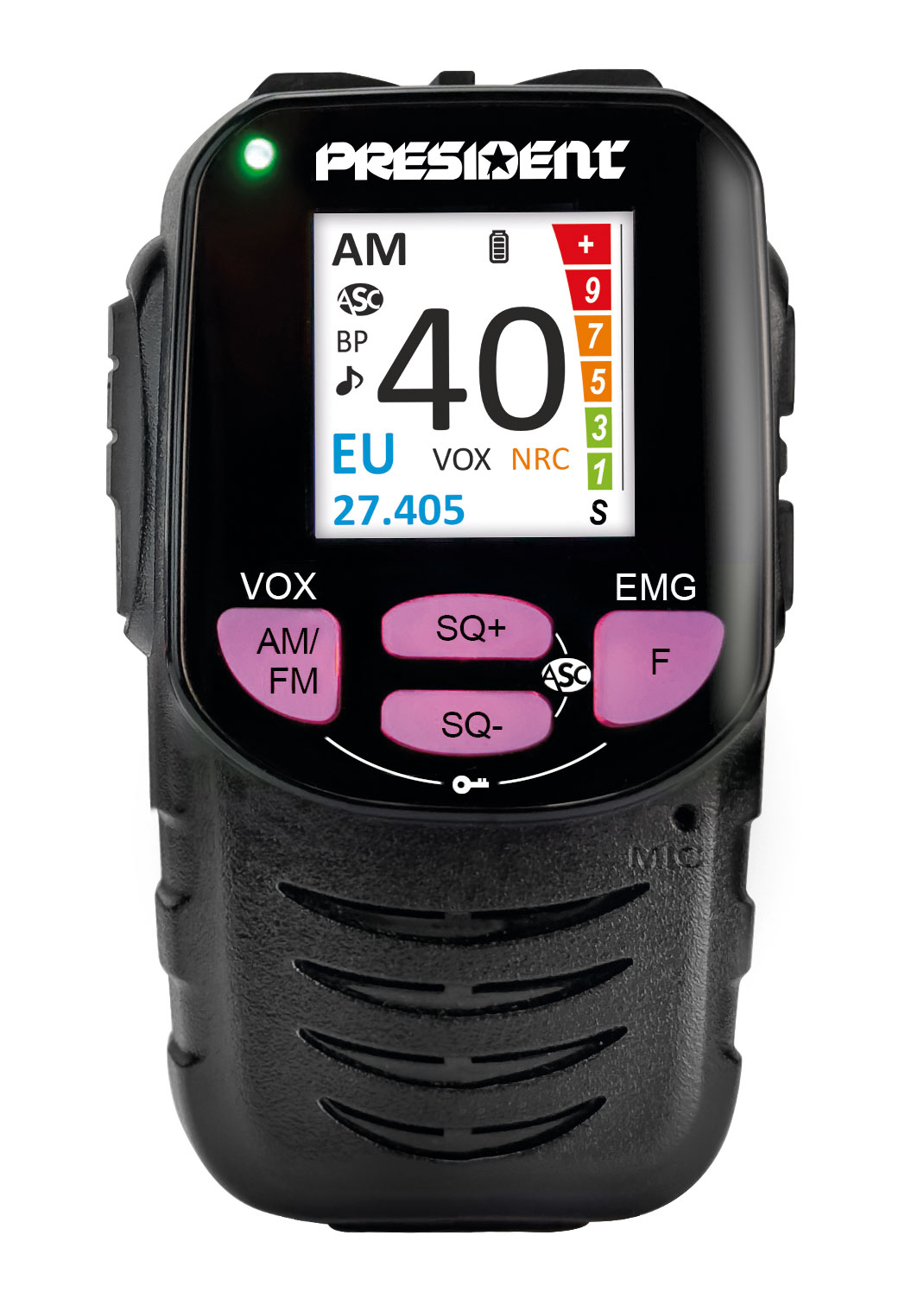 President William II CB-Gerät mit drahtlosem Bedienteil 8 President William II CB-Gerät mit drahtlosem Bedienteil – Bild 8