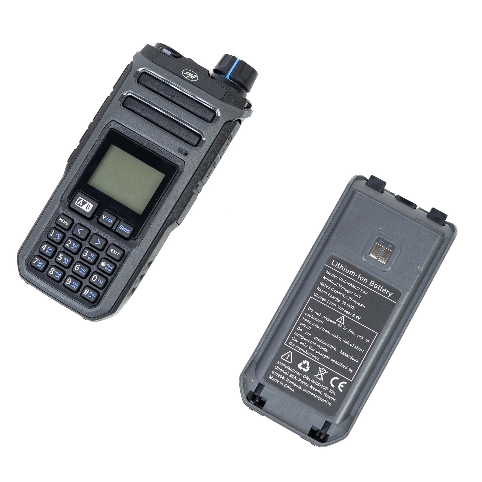 PNI HAM27 Mehrband-Handfunkscanner für Amateurfunk, Allbandscanner 16 PNI HAM27 Mehrband-Handfunkscanner für Amateurfunk, Allbandscanner – Bild 16