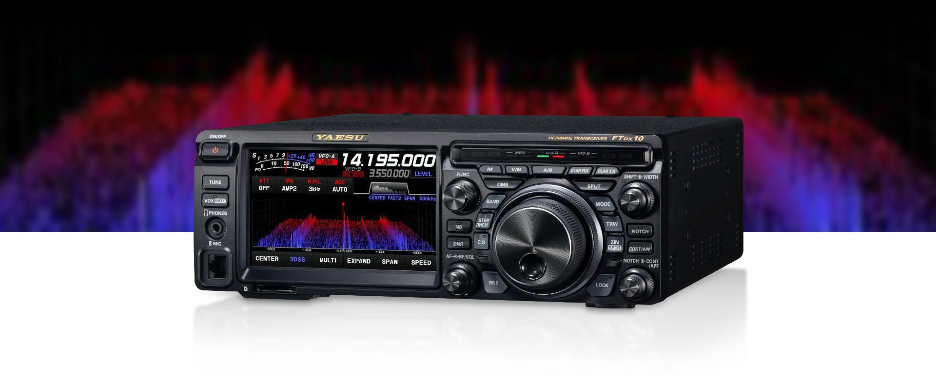 Yaesu FT-DX10 KW-Transceiver HF/6m 1 Yaesu FT-DX10 KW-Transceiver HF/6m