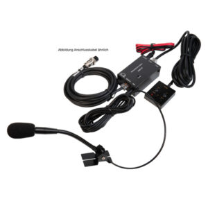 Amateurfunk, CB-Funk, PMR-Funk, erneuerbare Energie 1 President Freisprech Set AV-MFV-8 - 4 pol inkl. Schwanenhalsmikrofon