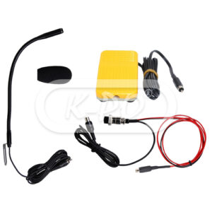 Amateurfunk, CB-Funk, PMR-Funk, erneuerbare Energie 1 Schwanenhalsmikrofonsystem mit Fußpedal