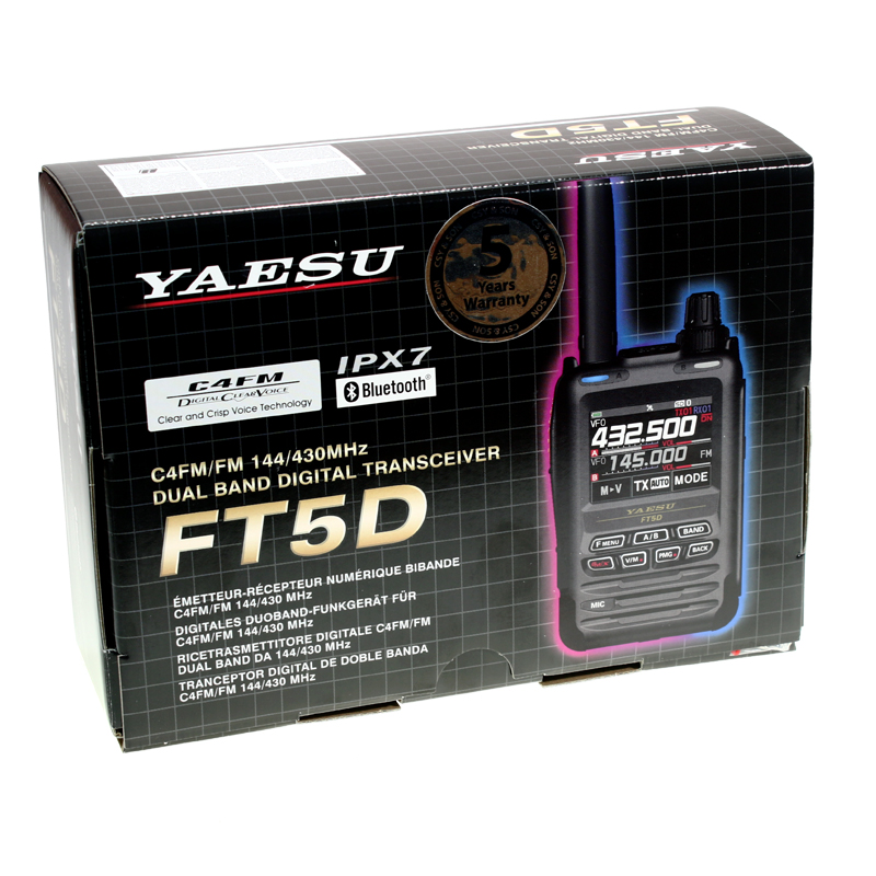 Yaesu FT-5DE VHF/UHF-Handfunkgerät mit C4FM 2 Yaesu FT-5DE VHF/UHF-Handfunkgerät mit C4FM – Bild 2