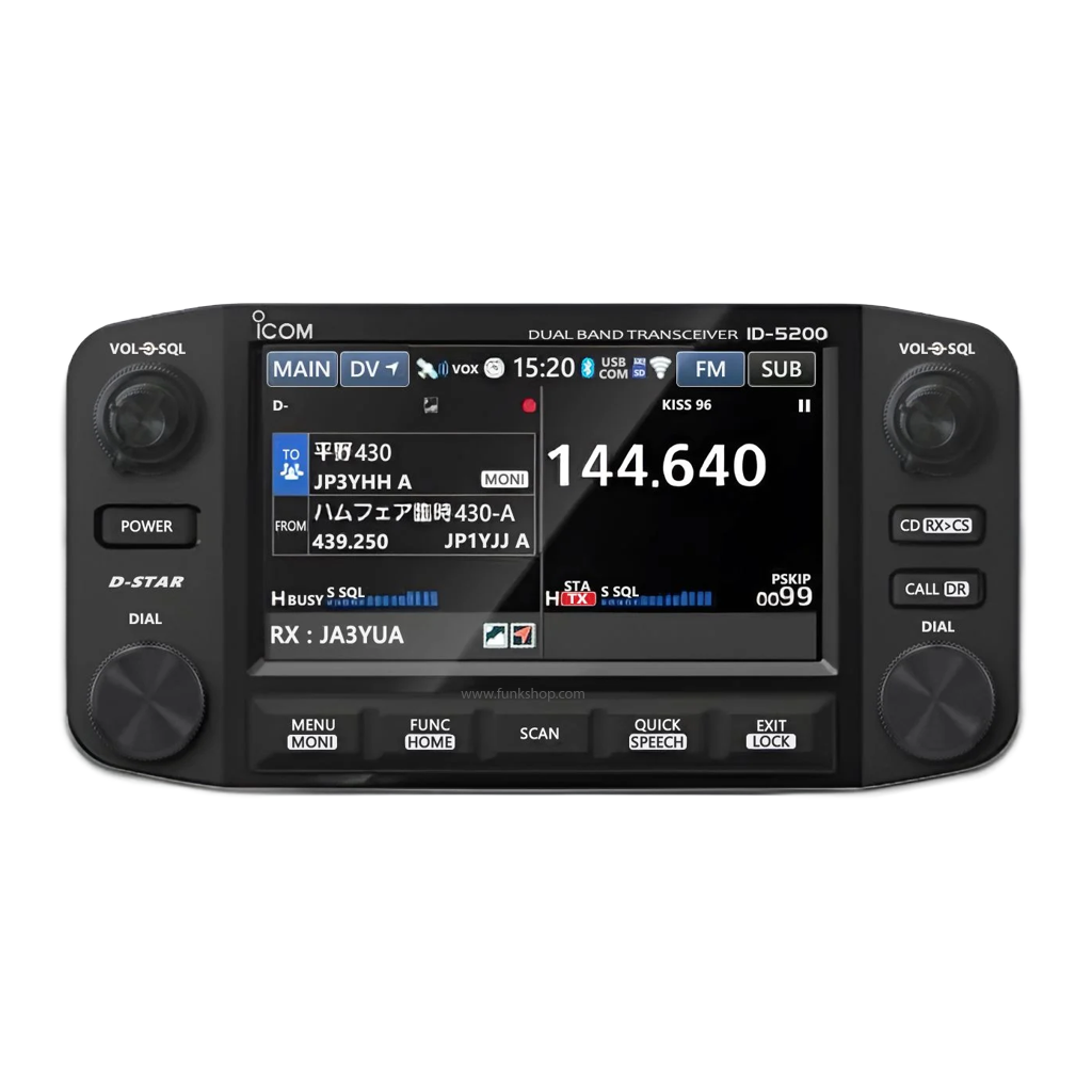 Icom ID-5200E VHF/UHF-Amateurfunk-Transceiver mit D-Star 3 Icom ID-5200E VHF/UHF-Amateurfunk-Transceiver mit D-Star – Bild 3
